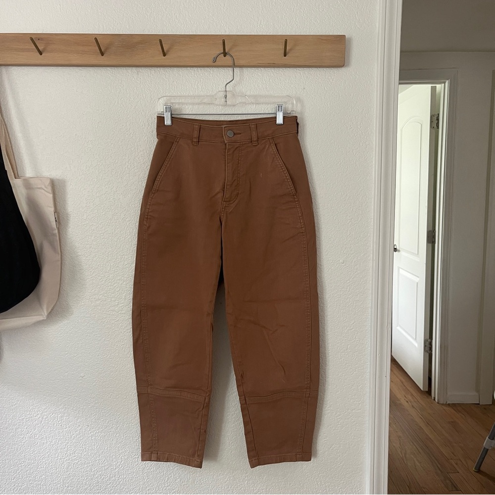 Everlane The Utility Barrel Pant, Toasted Coconut